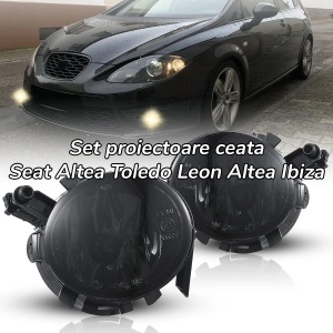 Proiectoare ceata Seat Altea Toledo Leon Ibiza fumuriu
