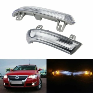 Semnalizari oglinda Seat Alhambra, Skoda Superb I, VW Eos, Golf 5, Golf 6, Jetta, Passat B5.5 3BG, B6 3C, Sharan alb