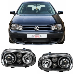 Set faruri VW Golf 4 'look R32' Angel Eyes