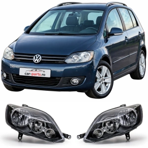 Set faruri VW Golf Plus V (2009 - 2014) look negru