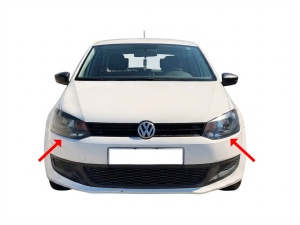 Set faruri VW Polo V 6R