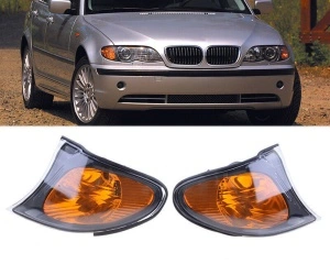 Set semnalizari BMW E46 FL facelift Black Rand portocaliu