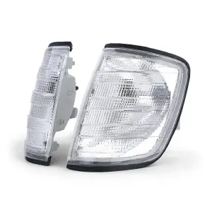 Set semnalizari Mercedes W124 albe - Img 2