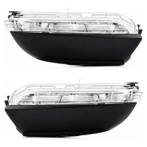 Set semnalizari oglinda VW EOS, Passat CC, Scirocco III, Passat B7, Jetta MK6 alb - Img 2