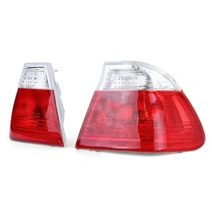 Set stopuri BMW E46 NFL sedan rosu alb - aripa - Img 2