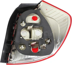 Set stopuri BMW E81, E87 NFL (2004 - 2007) rosu alb - Img 3