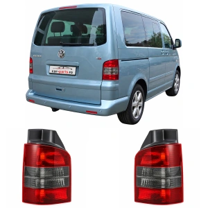 Set stopuri VW T5 (2003 - 2009) rosu fumuriu