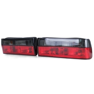 Stopuri BMW E30 NFL non-facelift rosu fumuriu - Img 3