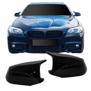 Capace oglinzi 'Batman' BMW F10 F11 NFL negru lucios