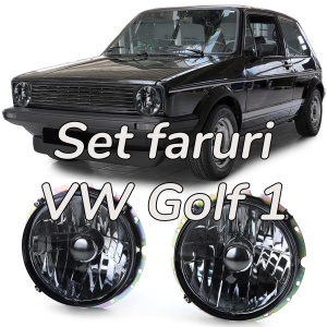 Faruri VW Golf 1 MK1 / Beetle Kafer / T2 Bus / T3 Bus / Nissan Patrol Y60 / Suzuki Samurai / Jeep Wrangler TJ / Land Cruiser / Niva / G Class (W460) fumuriu