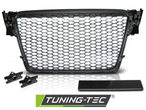 Grila Audi A4 S4 B8 (2008 - 2011) 'RS Style' negru mat - Img 3
