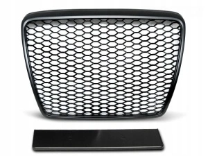 Grila Audi A6 C6 (2009 - 2011) 'RS Style' negru mat - Img 2