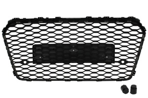 Grila Audi A6 C7 (2015 - 2018) RS Style negru lucios - Img 5