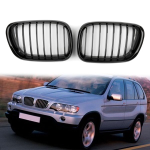 Grila BMW X5 E53 NFL negru lucios - Img 2
