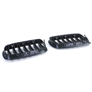 Grila BMW X5 E70 X6 E71 negru lucios - Img 5