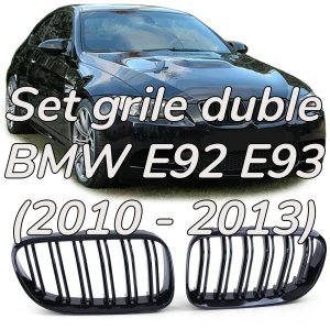 Grila dubla BMW E92 E93 FL M-LOOK