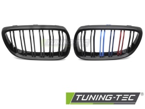 Grila dubla BMW E92 E93 NFL M-Power negru lucios - Img 3