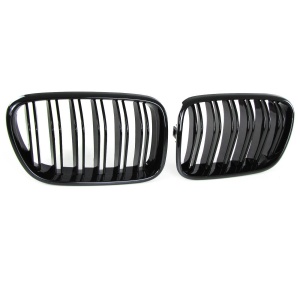 Grila dubla BMW F25 X3 (2010 - 2014) M-LOOK negru lucios - Img 2
