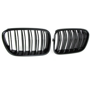Grila dubla BMW F25 X3 (2010 - 2014) M-LOOK negru lucios - Img 3