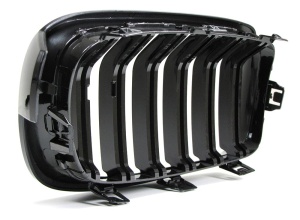 Grila dubla BMW F30 F31 M-LOOK negru lucios - Img 3