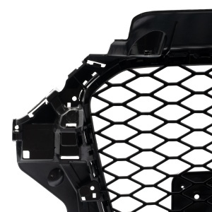 Grila fara emblema Audi A3 S3 8V (2012 - 2016) RS Style negru lucios PDC - Img 6