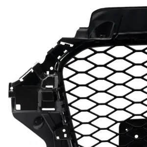Grila fara emblema Audi A3 S3 8V (2012 - 2016) RS Style negru lucios PDC - Img 6
