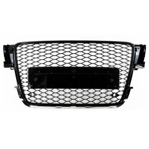 Grila fara emblema Audi A5 8T (2007 - 2011) 'RS Style' negru lucios PDC - Img 3