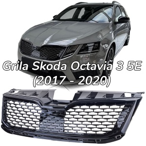 Grila Skoda Octavia 3 5E (2017 - 2020) RS look