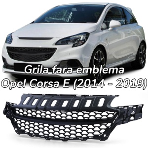 Grila sport fara emblema Opel Corsa E