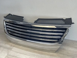 Grila sport fara emblema VW Passat B6 3C crom negru - Img 3