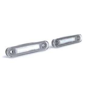 Iluminare numar inmatriculare Mercedes 190 W201, W202, W124 cu LED - Img 3