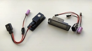 Iluminare numar VW Golf 4, Golf 5, Golf 6, Golf 7, EOS, Passat B6, CC, B7, Lupo, Beetle, Phaeton, Polo, Scirocco cu LED - Img 2
