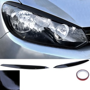 Pleoape bad boy VW Golf 6 negru lucios