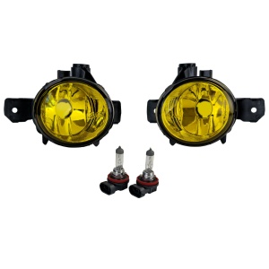 Proiectoare ceata BMW E81, E82, E87, E88, E84, E83, E70 galben - Img 2