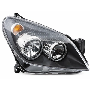 Set faruri Opel Astra H, GTC, Twintop look negru - Img 3