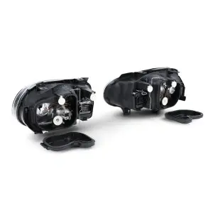 Set faruri VW Golf 4 look negru - Img 5