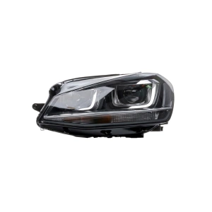 Set faruri VW Golf 7 Xenon look negru - Img 2