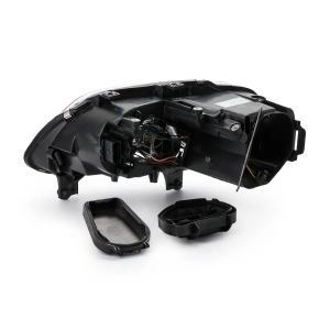 Set faruri VW Touran, Caddy look negru - Img 4