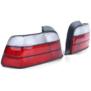 Stopuri BMW E36 coupe cabrio rosu alb - Img 3