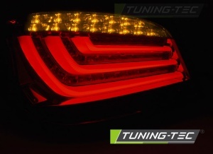 Stopuri BMW E60 NFL LED BAR rosu clar - Img 5