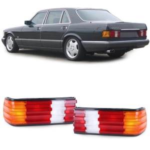 Stopuri Mercedes S-Klasse W126 OEM look