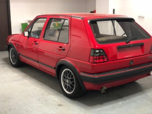 Stopuri VW Golf 2 rosu fumuriu - Img 7