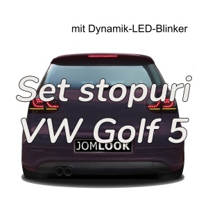Stopuri VW Golf 5 hatchback dinamic fumuriu LED