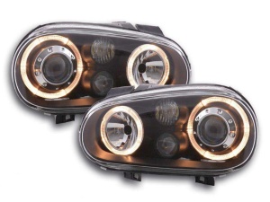 Faruri VW Golf 4 'look R32' Angel Eyes - Img 7