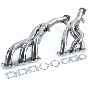 Galerie evacuare inox BMW E46, E39, Z3, Z4, E60, X5 E53 motorizare M54 - Img 1