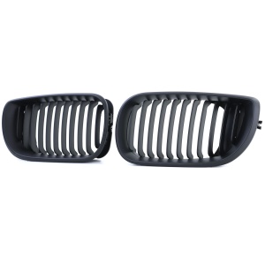Grila BMW E46 FL (2001 - 2005) negru mat - Img 4