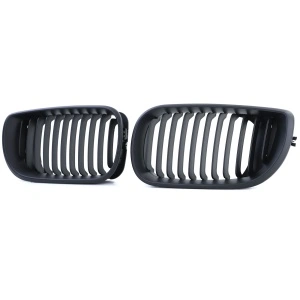 Grila BMW E46 FL (2001 - 2005) negru mat - Img 4