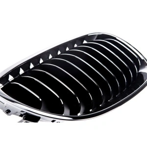 Grila BMW E60 E61 negru lucios - Img 4