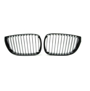 Grila BMW E81 E87 NFL (2004 - 2007) negru lucios - Img 4