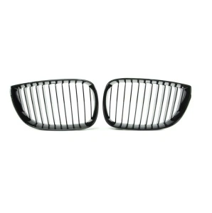 Grila BMW E81 E87 NFL (2004 - 2007) negru lucios - Img 4